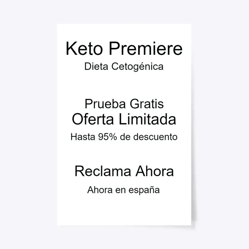 Keto Premiere Opiniones | Comprar Donde!